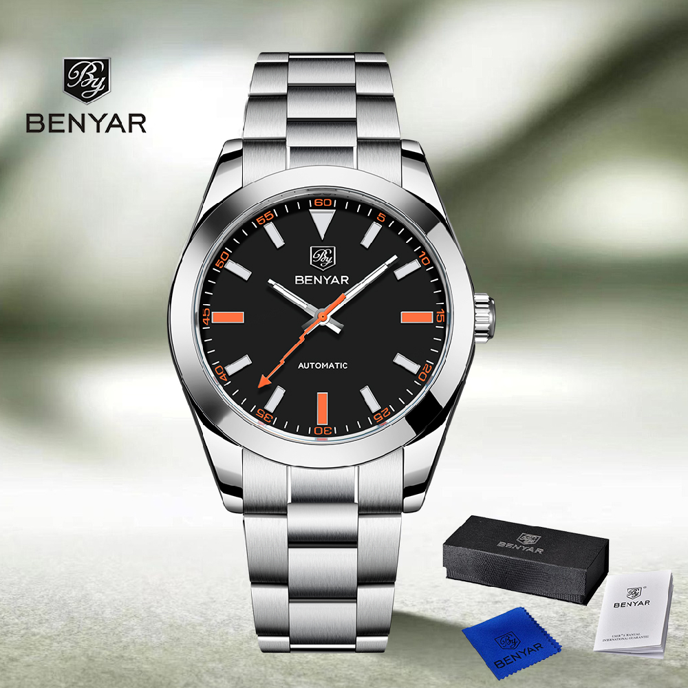 Anti-Magnetic Watch - Новые модные мужские часы BENYAR DESIGN