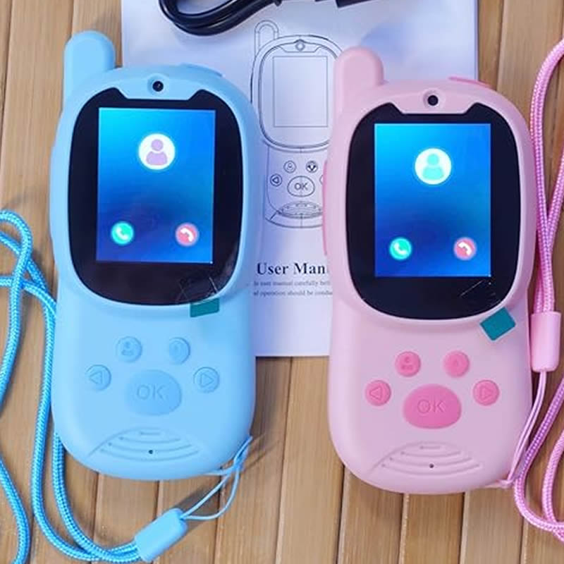 Smartwatch Watches Gift For Girls - Рации-переговорные устройства Cute 2Pack, перезаряжаемые, детские,