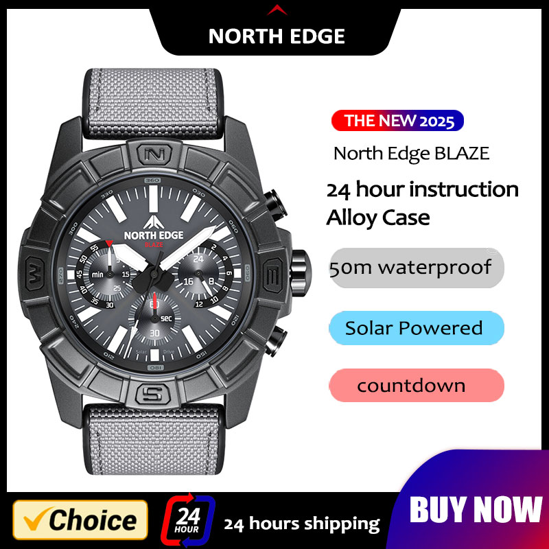 Smartwatch Army Watches For Men - NORTH EDGE 2025 BLAZE мужские кварцевые