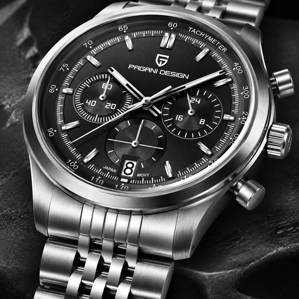 Anti-Magnetic Watch - Мужские кварцевые часы PAGANI DESIGN VK63,