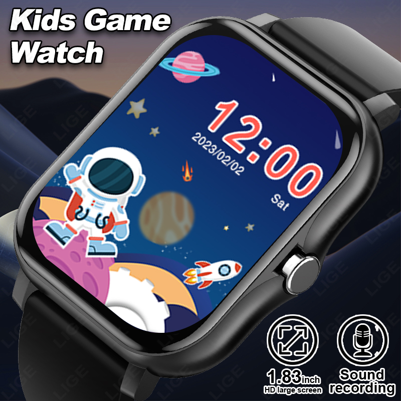 Smartwatch Watches Gift For Girls - LIGE 2025 Звуковые книги Детские умные