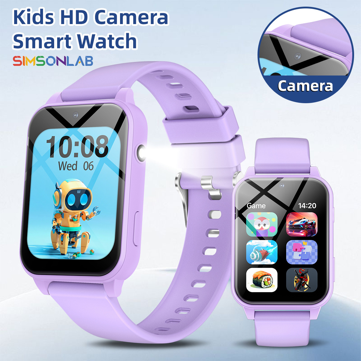 Smartwatch Watches Gift For Girls - Новые детские умные часы 2026 года: