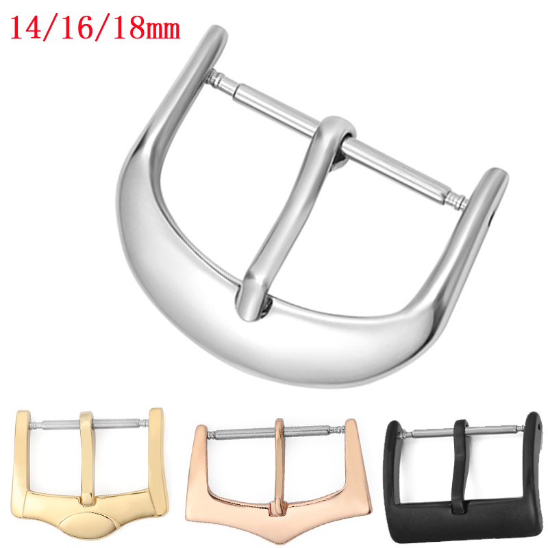 Replacement Watch Bracelet - Металлическая пряжка для часов, 14/16/18 мм,
