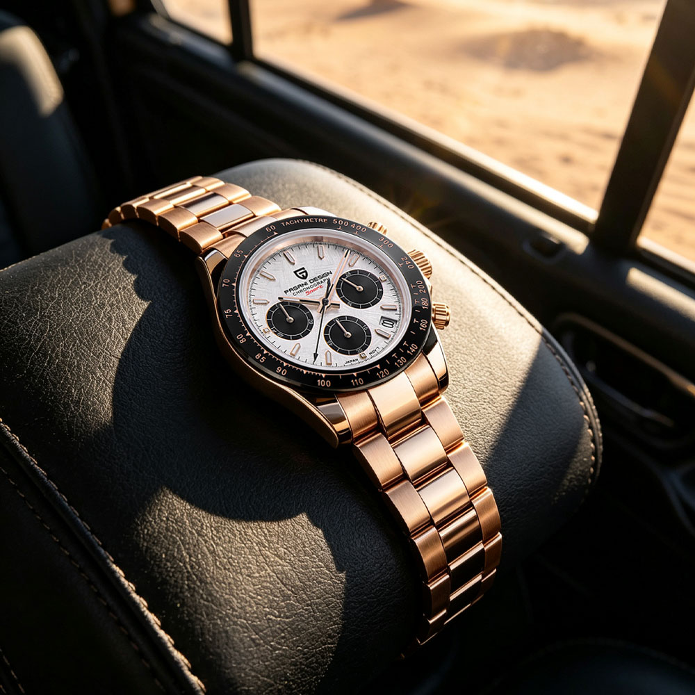 Anti-Magnetic Watch - Элитные мужские часы PAGANI DESIGN: многофункциональный