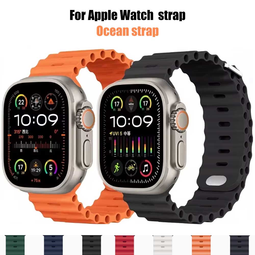 Smartwatch Apple Watches For Men - Силиконовый ремешок Ocean для Apple Watch