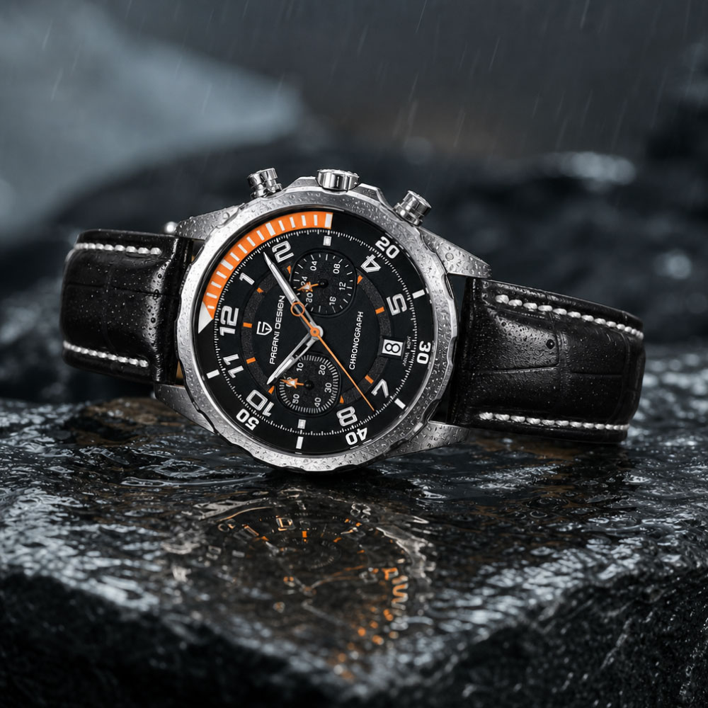 Anti-Magnetic Watch - Мужские часы PAGANI DESIGN Classic Leather
