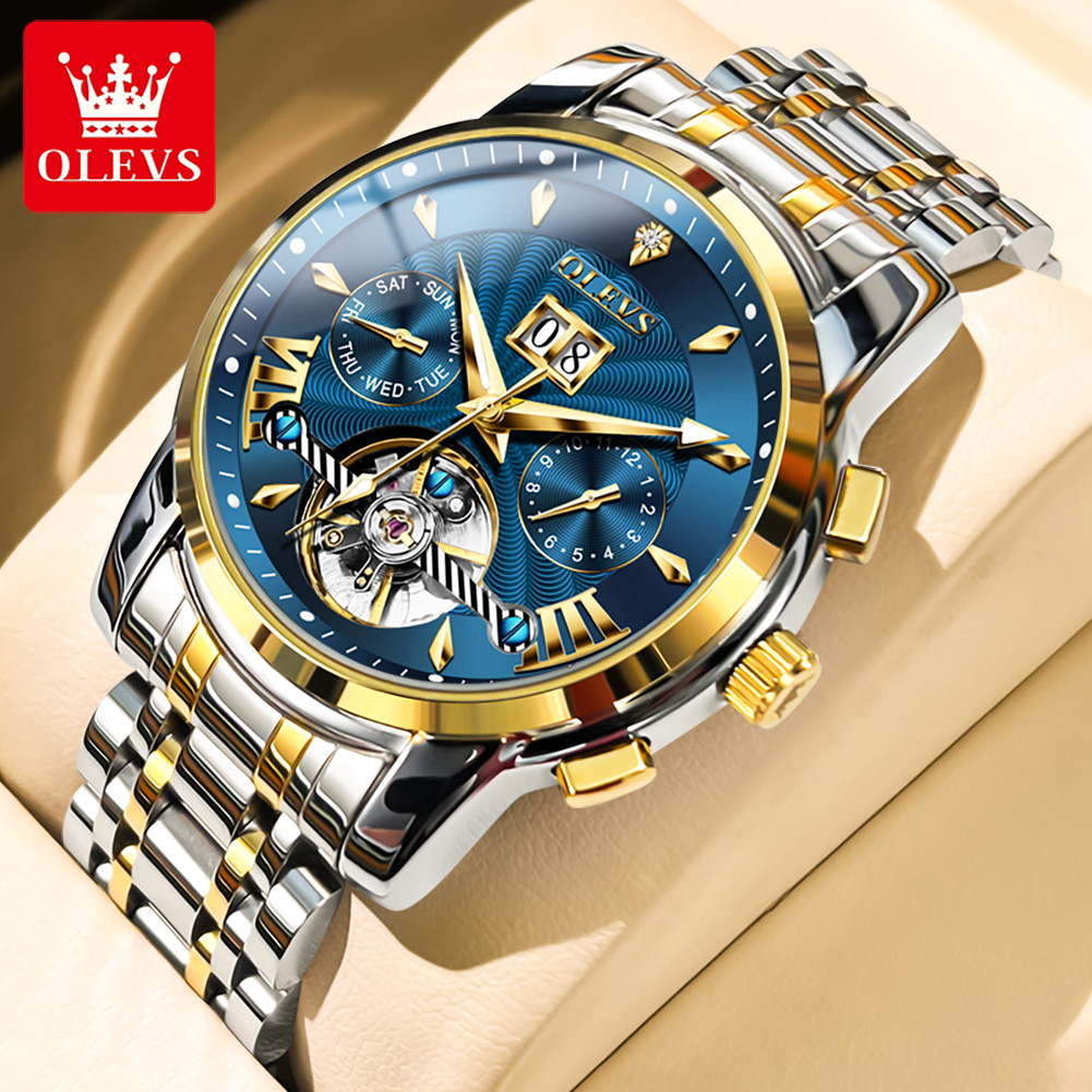 Anti-Magnetic Watch - OLEVS мужские часы, роскошные модные тонкие