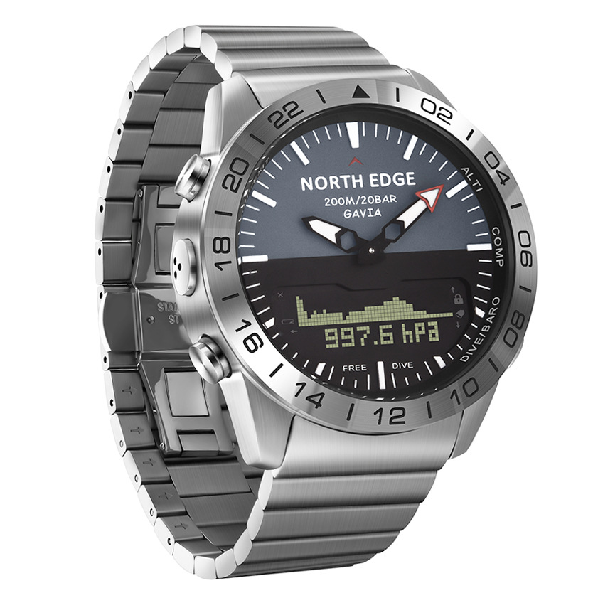 Смарт-часы NORTH EDGE класса л – обзор и цена Smartwatch Army Watches For Men