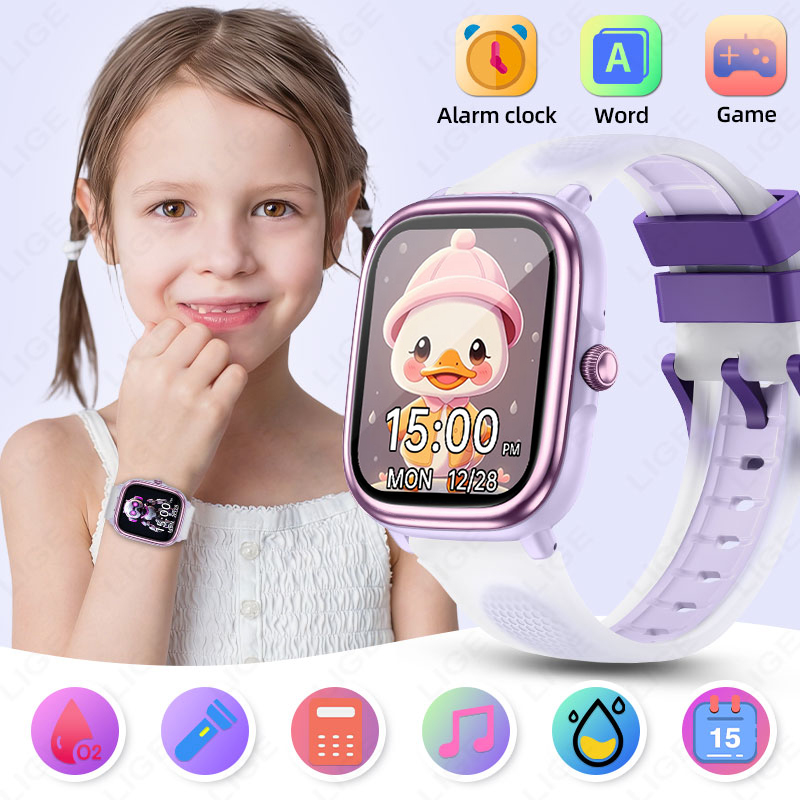 Детские умные часы LIGE, 1,83  – обзор и цена Smartwatch Watches Gift For Girls