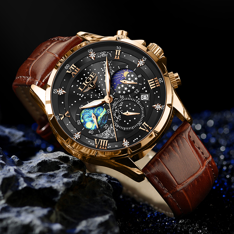 Новые мужские часы LIGE с 24-ч – обзор и цена Smartwatch Army Watches For Men