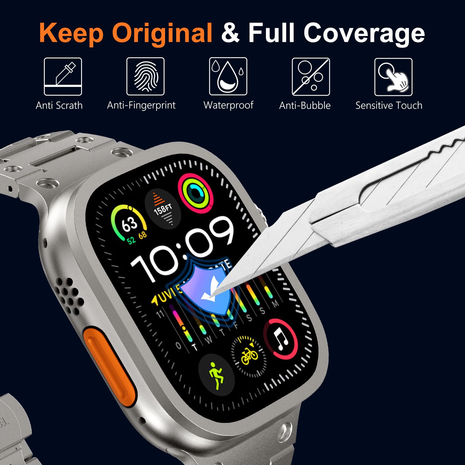Закаленное стекло для Apple Wa – обзор и цена Smartwatch Apple Watches For Men