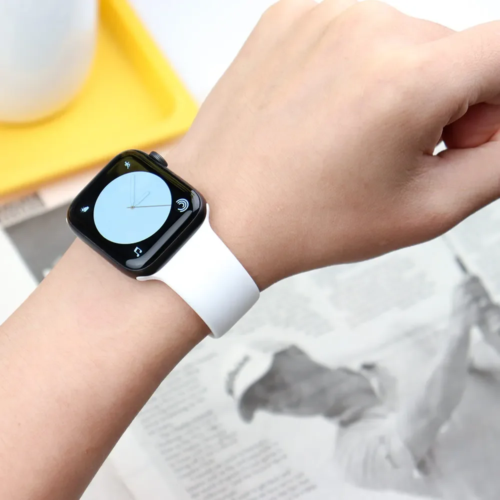 Ремешок силиконовый для Apple  – обзор и цена Smartwatch Apple Watches For Men