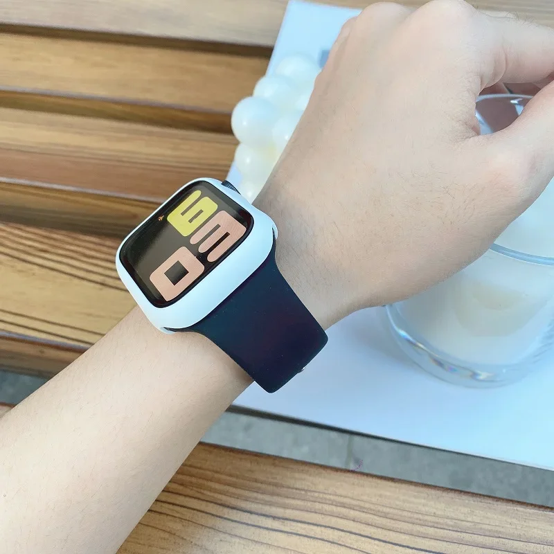 Ремешок силиконовый для Apple  – обзор и цена Smartwatch Apple Watches For Men