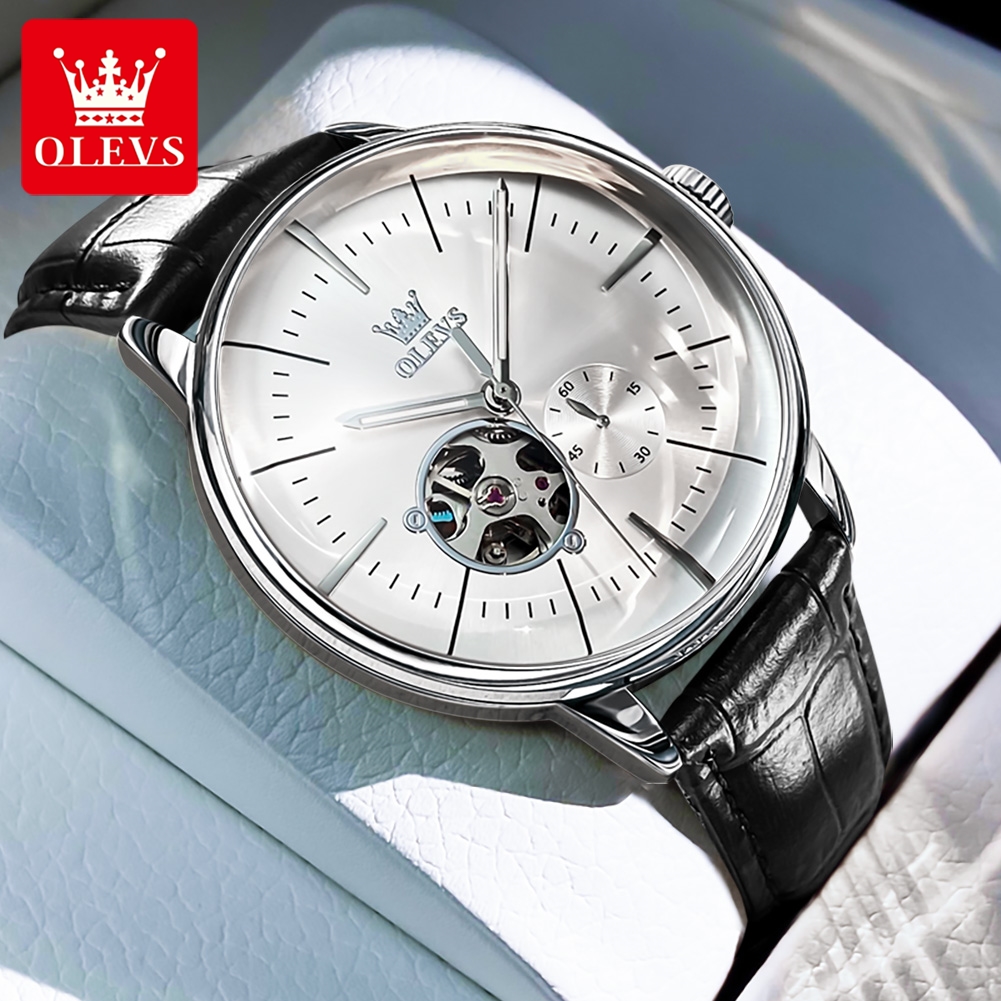 Мужские часы OLEVS 6708, модны – обзор и цена Anti-Magnetic Watch