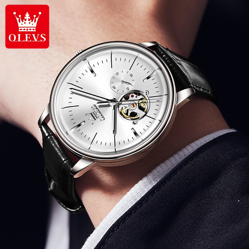 Мужские часы OLEVS 6708, модны – обзор и цена Anti-Magnetic Watch