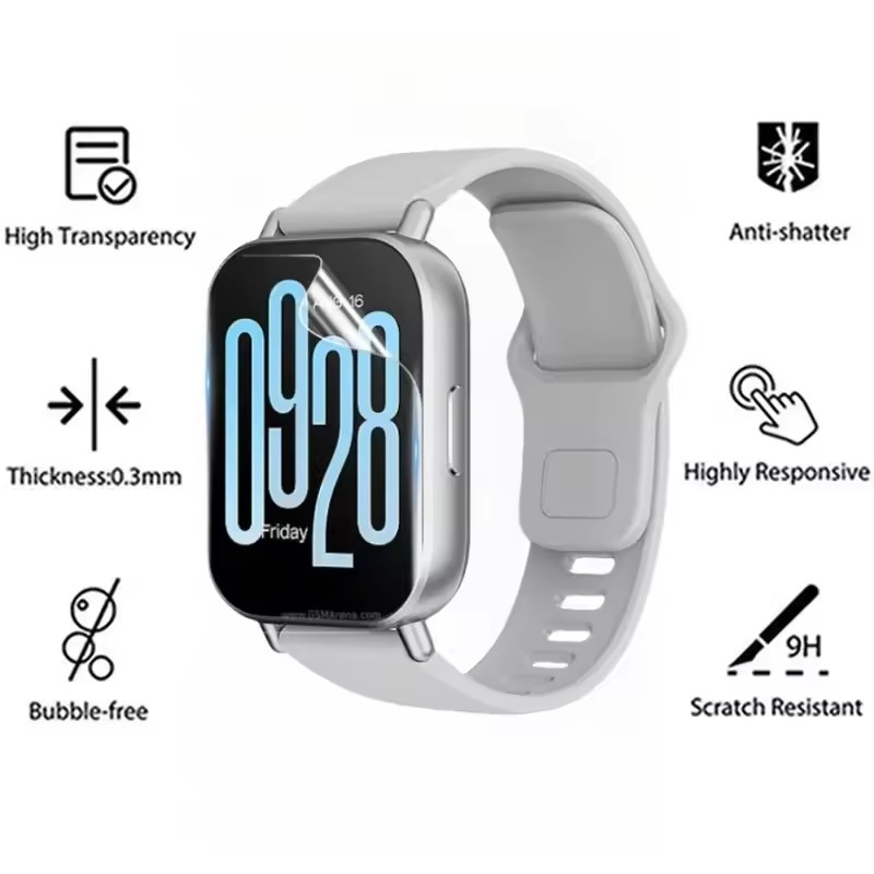 1-5 шт. гидрогелевая пленка дл – обзор и цена Watch Redmi