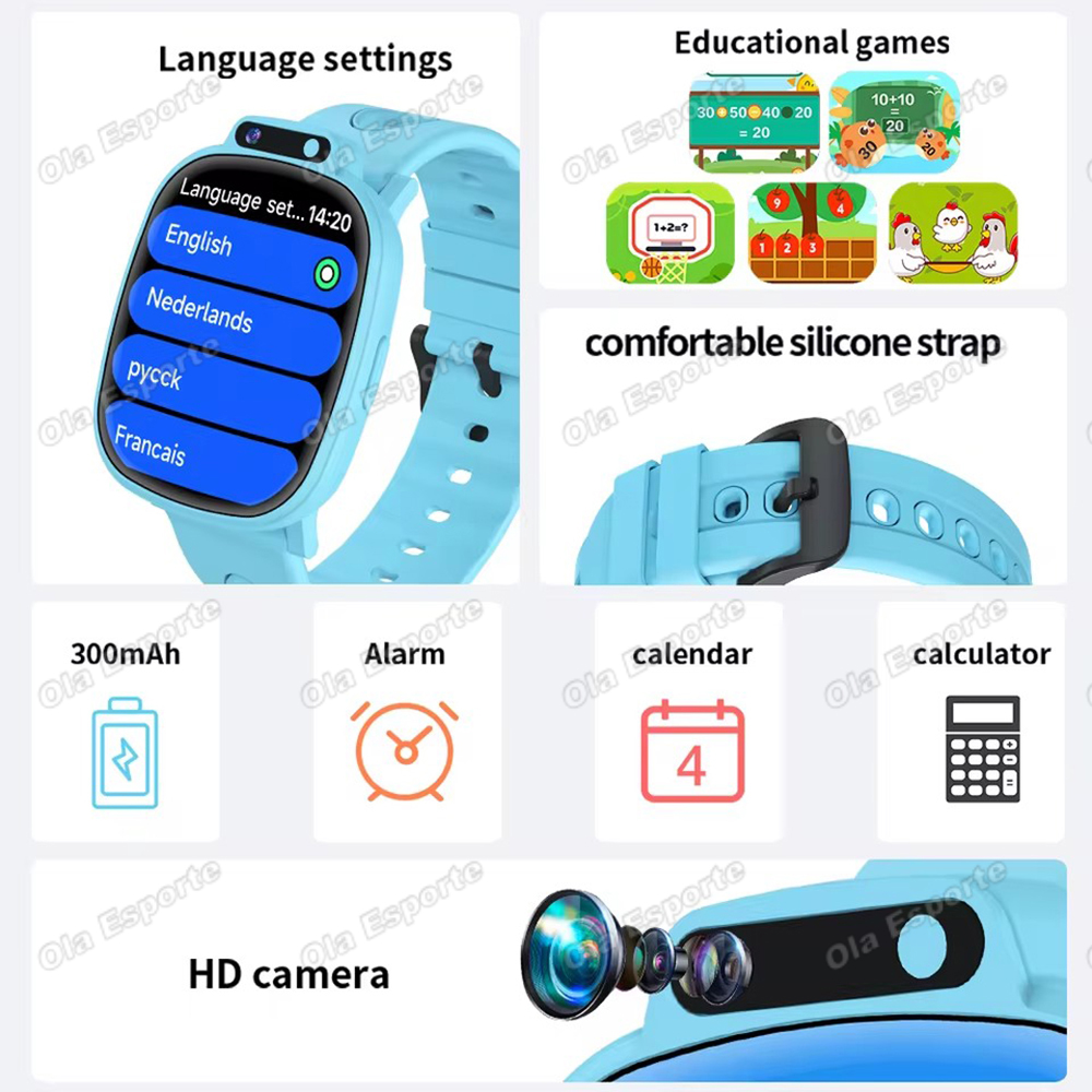 Новые детские умные часы 2026  – обзор и цена Smartwatch Watches Gift For Girls