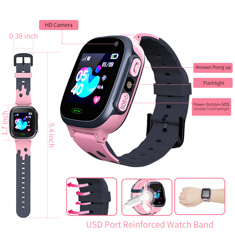 Детские умные часы, водонепрон – обзор и цена Smartwatch Watches Gift For Girls