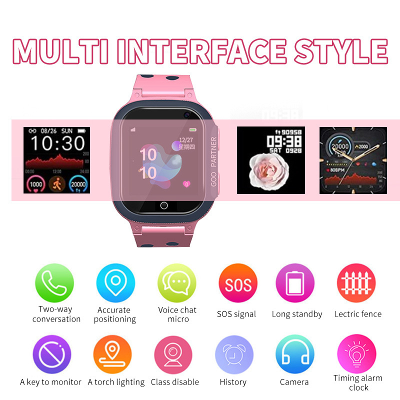 Детские умные часы, водонепрон – обзор и цена Smartwatch Watches Gift For Girls