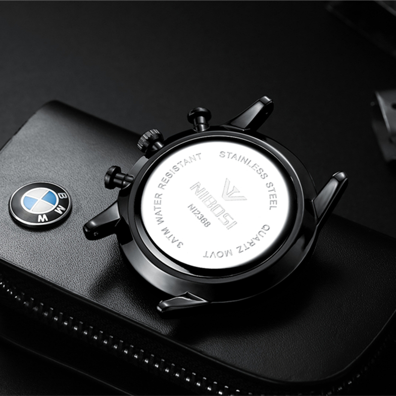 Мужские модные часы NIBOSI, то – обзор и цена Anti-Magnetic Watch