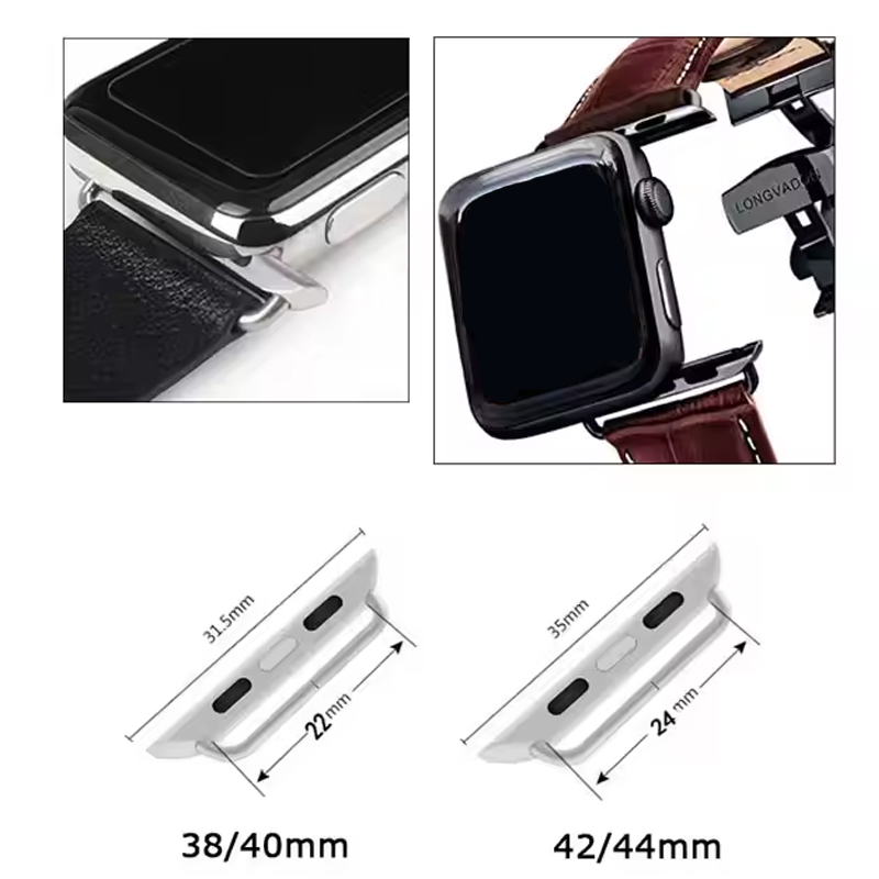 2 шт., адаптер из нержавеющей  – обзор и цена Replacement Watch Bracelet