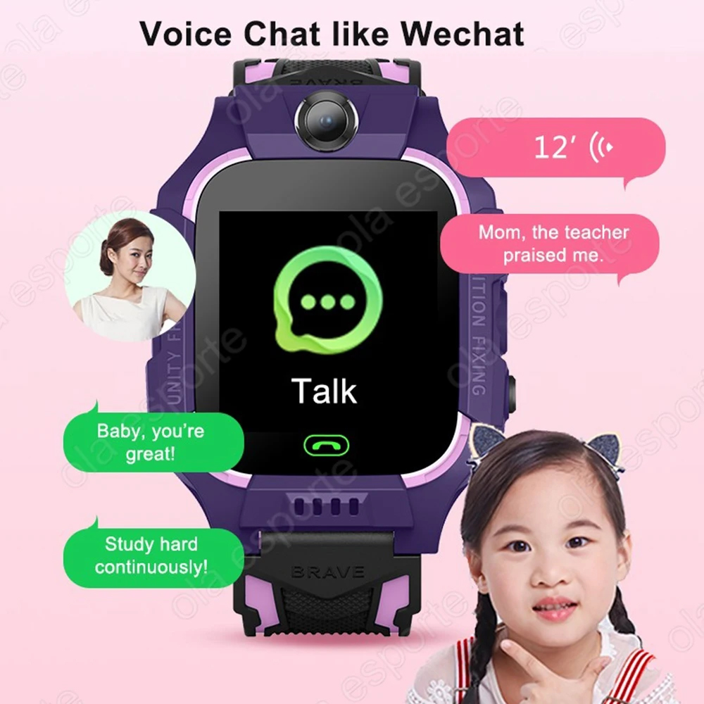 Детские умные часы с SIM-карто – обзор и цена Smartwatch Watches Gift For Girls