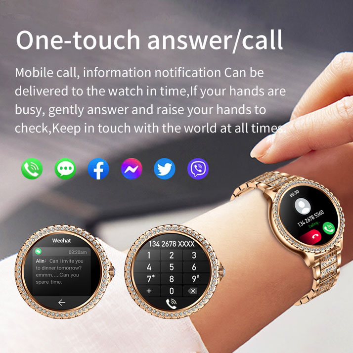 696 новые женские умные часы с – обзор и цена Smartwatch Ladies Watches For Women