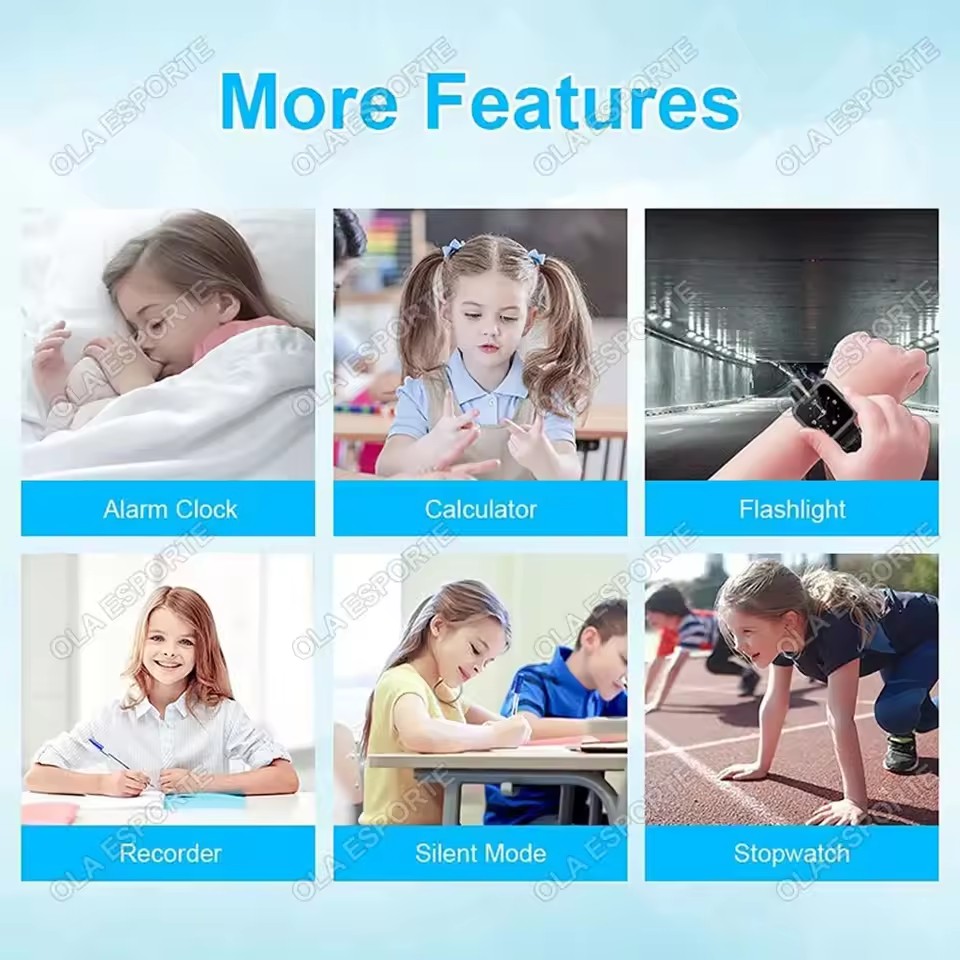 Новые умные часы для детей, во – обзор и цена Smartwatch Digital Watches For Girls