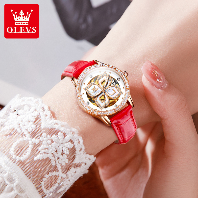 OLEVS 6612 Модные женские часы – обзор и цена Anti-Magnetic Watch