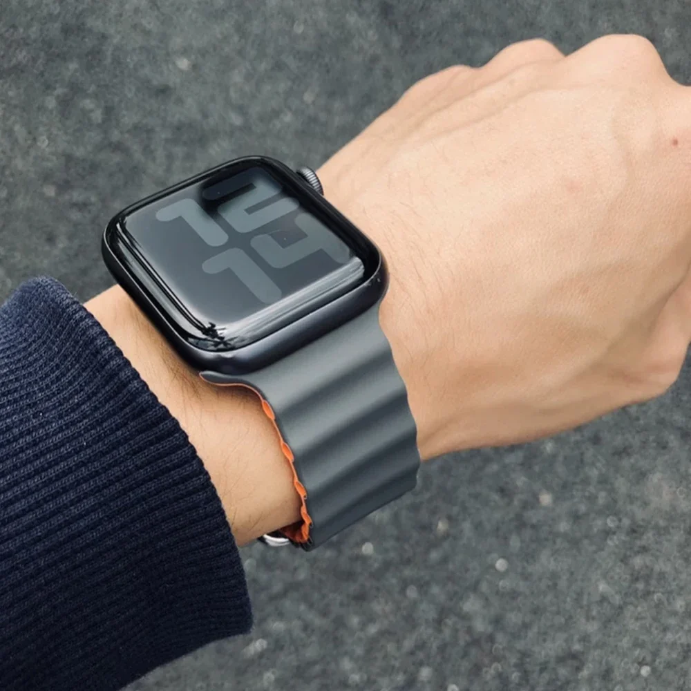 Силиконовый ремешок Ocean для  – обзор и цена Smartwatch Apple Watches For Men