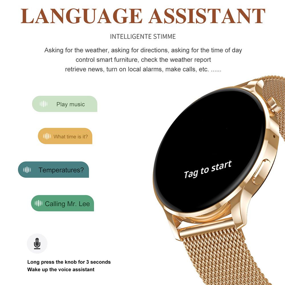 Женские умные часы с монитором – обзор и цена Smartwatch Ladies Watches For Women