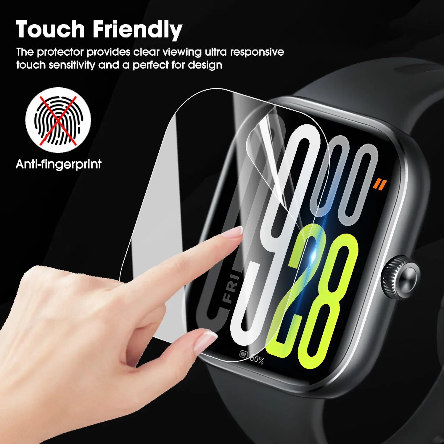1-5 шт. гидрогелевая защитная  – обзор и цена Watch Redmi