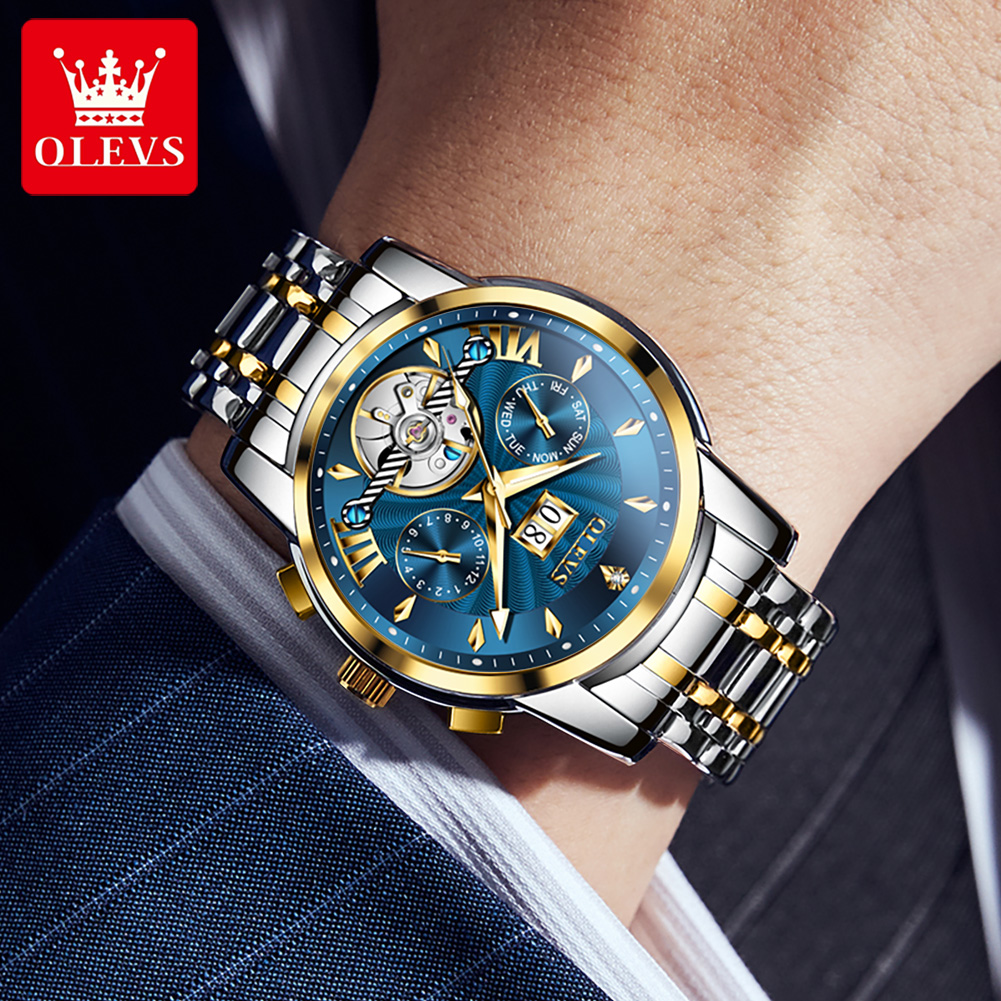 OLEVS мужские часы, роскошные  – обзор и цена Anti-Magnetic Watch