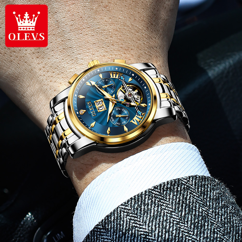 OLEVS мужские часы, роскошные  – обзор и цена Anti-Magnetic Watch