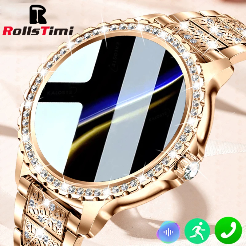 Модные роскошные золотые женск – обзор и цена Smartwatch Ladies Watches For Women